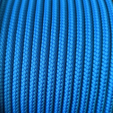 Show details for Blue | 1/4" Double Braid Polyester Halter and Yacht Rope Blue Halter Rope