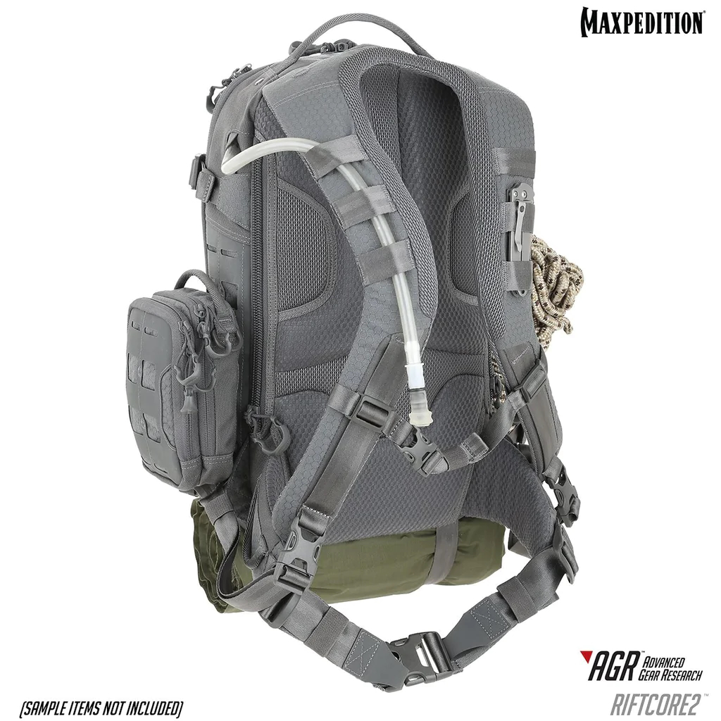 Maxpedition Riftcore V2.0 Rucksack 23 Liter - CCW-tauglich, Verstellbar, Gepolstert, Mit Trinkblasen-Fach