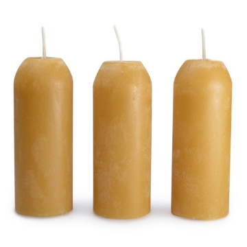 Show details for 12-Hour 100% Beeswax Candle 3-Pack | UCO® beeswax candle by uco