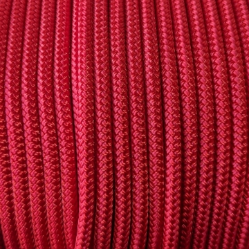 Show details for Red | 1/4" Double Braid Polyester Halter and Yacht Rope Red halter rope