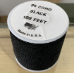 Picture of Black | 95 Paracord | 100 Feet Spooled