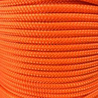 Picture of Neon Orange | 1/4" Double Braid Polyester Halter and Yacht Rope