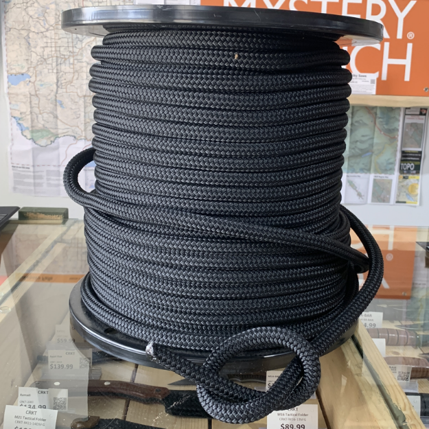 Picture of Black | 9/16 inch Double Braid Polyester Equestrian and Yacht Rope
