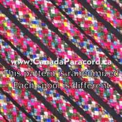 Picture of Random Hotel Carpet - 100 Foot - 550 LB Paracord Picture of Random Hotel Carpet - 100 Foot - 550 LB Paracord