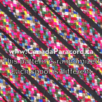 Show details for Random Hotel Carpet - 100 Foot - 550 LB Paracord Picture of Random Hotel Carpet - 100 Foot - 550 LB Paracord