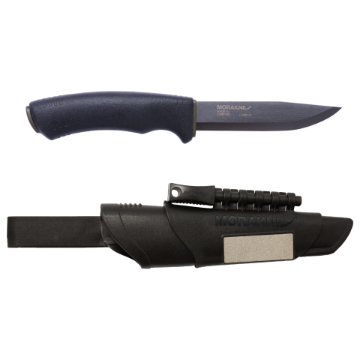 Show details for Bushcraft Survival Black Blade Knife | Morakniv® Picture of Bushcraft Survival Black Blade Knife | Morakniv®