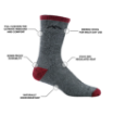 Picture of Men's Mountaineering Micro Crew Heavyweight Sock | Darn Tough