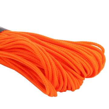 Show details for Neon Orange | 95 Paracord 180lb | 100 Feet Picture of Neon Orange | 95 Paracord 180lb | 100 Feet