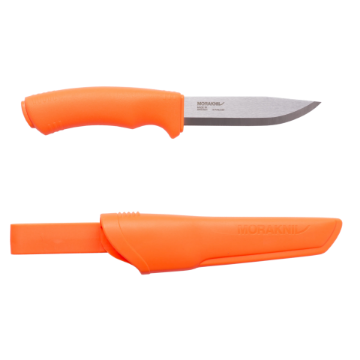 Show details for Bushcraft Stainless Hi Vis Orange | Morakniv® Picture of Bushcraft Stainless Hi Vis Orange | Morakniv®
