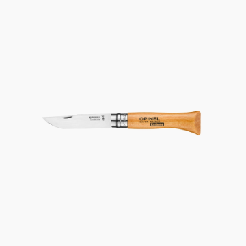 Show details for N°06 Carbon Pocket Knife | Opinel Picture of N°06 Carbon Pocket Knife | Opinel