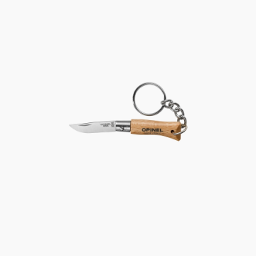 Show details for Keychain N°02 Stainless Knife | Opinel Picture of Keychain N°02 Stainless Knife | Opinel