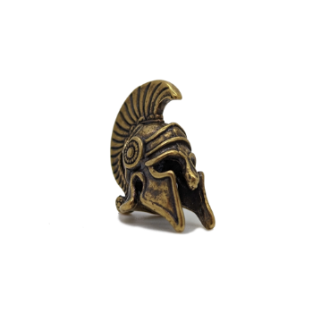 Show details for Spartan Paracord Brass Bead Picture of Spartan Paracord Brass Bead