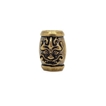Show details for Dragon Barrel Paracord Brass Bead Picture of Dragon Barrel Paracord Brass Bead