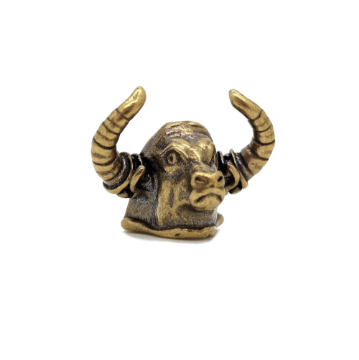 Show details for Minotaur Paracord Brass Bead Picture of Minotaur Paracord Brass Bead