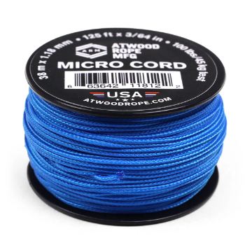 Show details for Blue | 1.18 mm Micro cord | 125 Feet Picture of Blue | 1.18 mm Micro cord | 125 Feet
