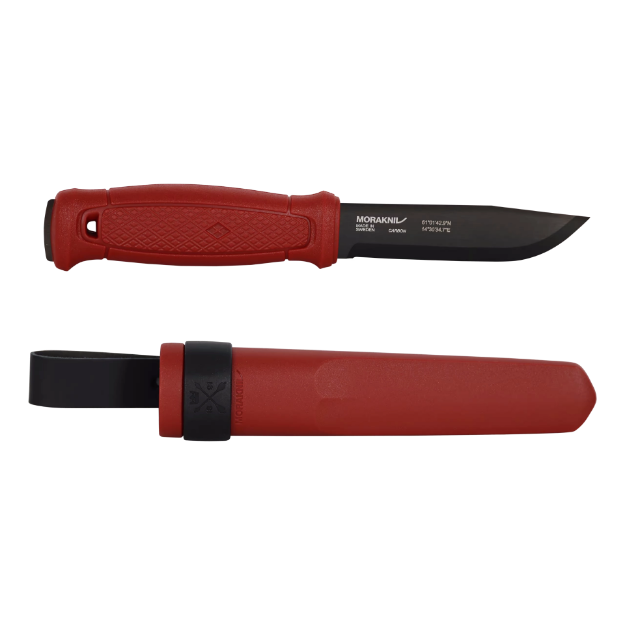 Picture of Garberg BlackBlade Carbon Steel Dala Red Knife | Morakniv®