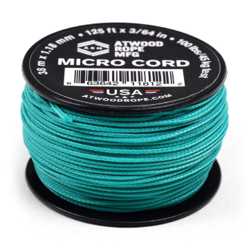 Show details for Teal | 1.18 mm Micro cord | 125 Feet Picture of Teal | 1.18 mm Micro cord | 125 Feet