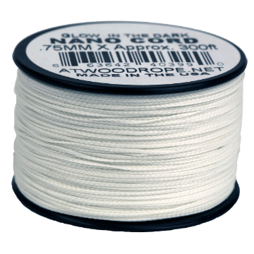 Show details for Glow in the Dark | 0.75 mm Nano Cord | 300 Feet Picture of Glow in the Dark | 0.75 mm Nano Cord | 300 Feet