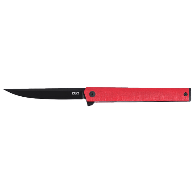 Picture of CEO Flipper Red Blackout Folding Knife | CRKT®