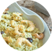 Picture of Shrimp Curry with Rice | Happy Yak