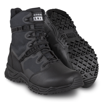 Show details for Alpha Fury 8" Polishable Toe | Side-Zip Water Proof Boots by Original S.W.A.T.® Picture of Alpha Fury 8" Polishable Toe | Side-Zip Water Proof Boots by Original S.W.A.T.®