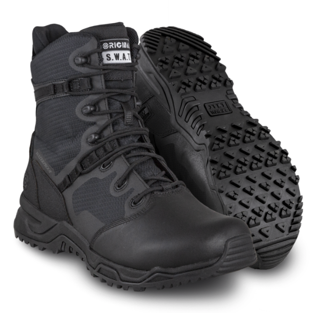 Picture of Alpha Fury 8" Polishable Toe | Side-Zip Water Proof Boots by Original S.W.A.T.®
