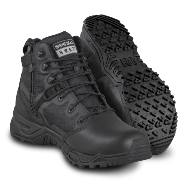 Picture of Alpha Fury 6" Polishable Toe | Side-Zip Water Proof Boots by Original S.W.A.T.®
