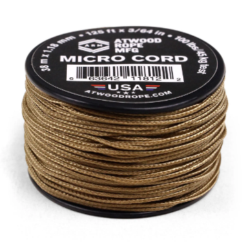 Show details for Tan | 1.18 mm Micro cord | 125 Feet Picture of Tan | 1.18 mm Micro cord | 125 Feet