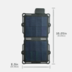 Picture of Spectre 8W Solar Panel | Dark Energy
