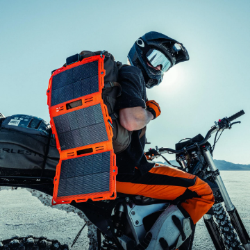 Show details for Spectre 18W Solar Panel | Dark Energy Picture of Spectre 18W Solar Panel | Dark Energy