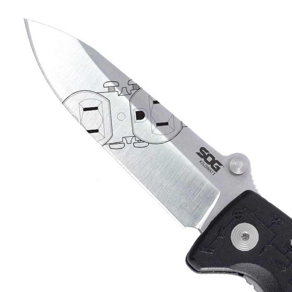 Sog Label Kilowatt | SOG® | Knife Store Canada