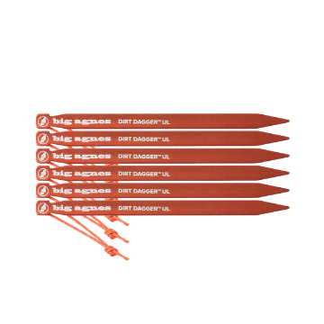 Show details for Dirt Dagger™  UL Tent Stakes | Pack of 6 | Big Agnes® Picture of Dirt Dagger™  UL Tent Stakes | Pack of 6 | Big Agnes®
