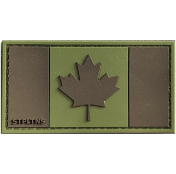 Show details for Canada Flag Morale Patch | Mil Green | STPLTNS Picture of Canada Flag Morale Patch | Mil Green | STPLTNS