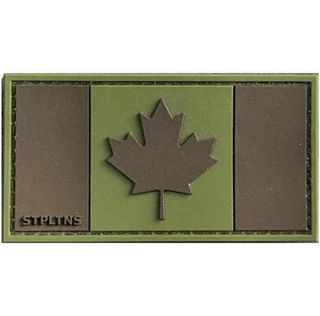 Picture of Canada Flag Morale Patch | Mil Green | STPLTNS