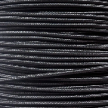 Show details for Black | 1/4" Shock Cord Picture of Black | 1/4" Shock Cord