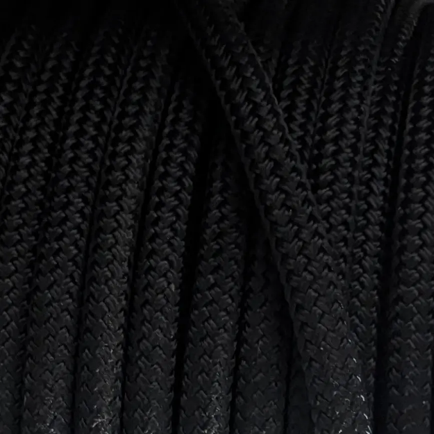Picture of Black | 1/2 inch Double Braid Polyester Halter and Yacht Rope