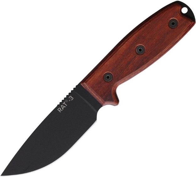Picture of RAT 3 with Wood Handle | Ontario Knife