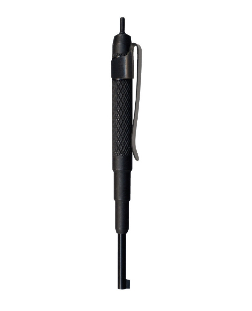 Picture of ZT 21 Alloy Steel Black Pocket Handcuff Key by ZAK Tool