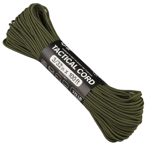 Picture of Olive Drab | 3/32" Tactical Paracord 275lb | 100 Feet
