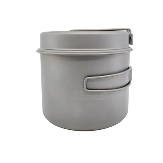 TOAKS Titanium 1600ml Pot with Pan | Canada's Source