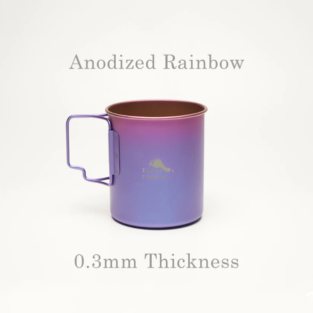 TOAKS Titanium 450ml Cup Rainbow | Canada's Source