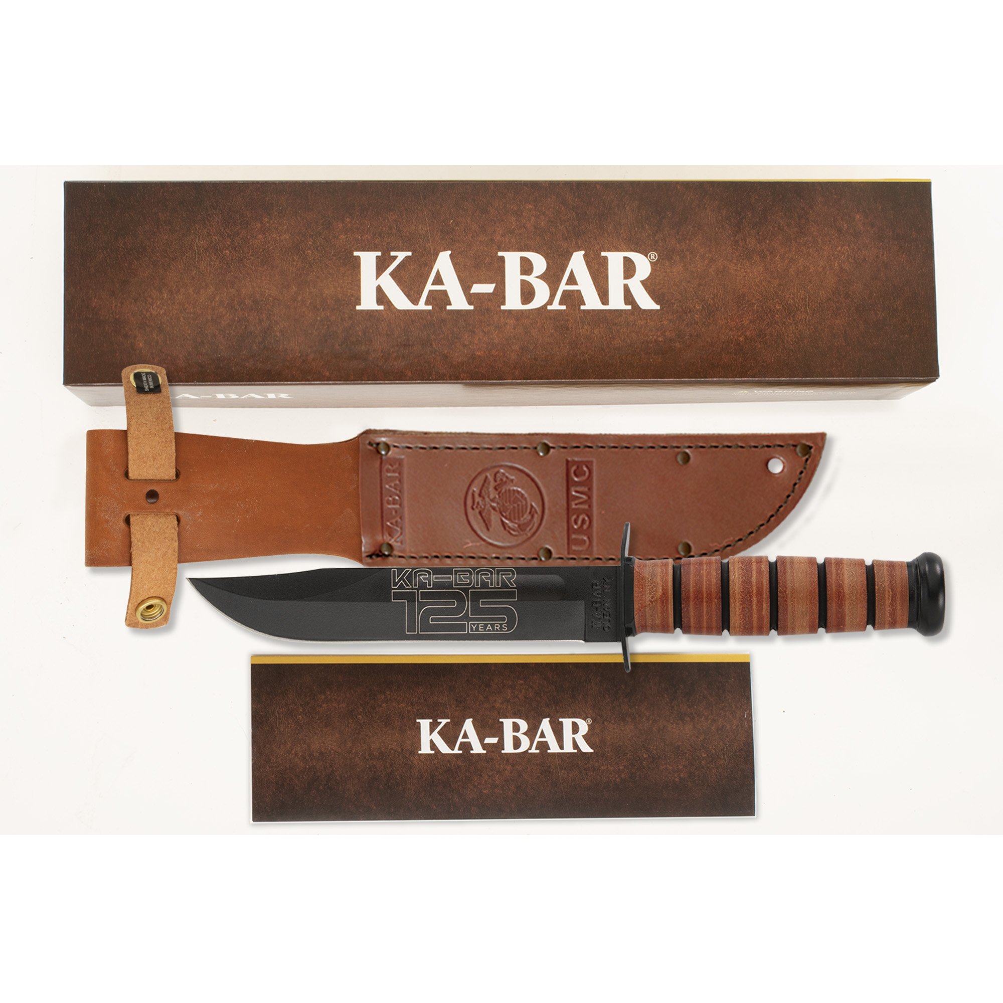 USMC KA-BAR 125th Anniversary Knife | KA-BAR | Knife Store Canada